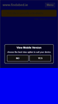Mobile Screenshot of findabed.ie
